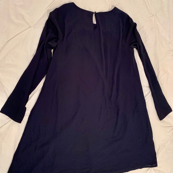 Patterned long sleeve sack dress - Picture 4 of 7